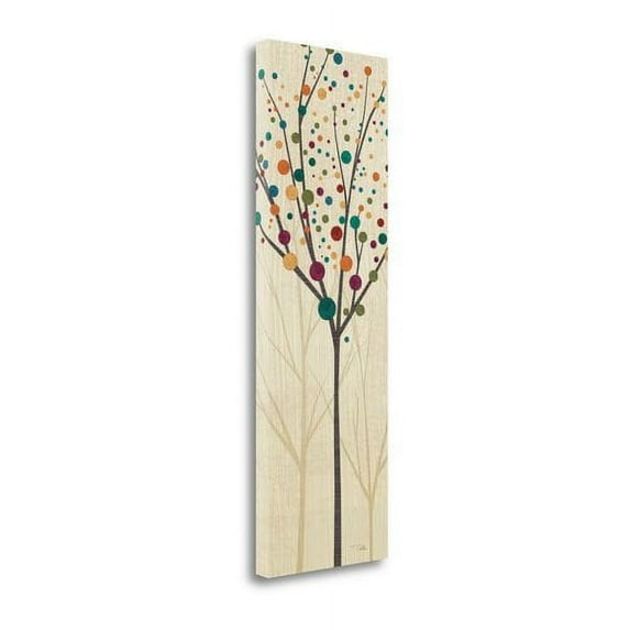 Tangletown Fine Art 'Flying Colors Trees Light II' by Pela ERR Graphic Art on Wrapped Canvas