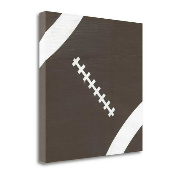 Tangletown Fine Art 'Football' Graphic Art Print on Canvas