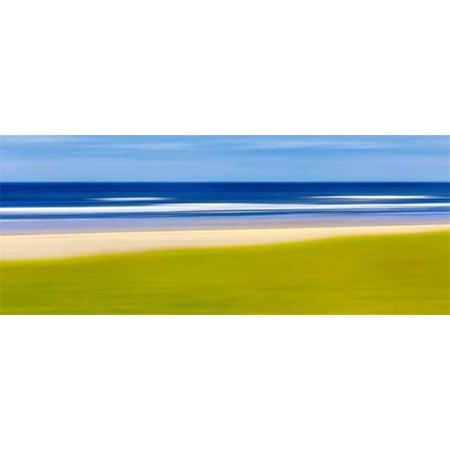 Tangletown Fine Art From The Dunes by Katherine Gendreau Poster Frame - 13 x 33 x 1.5 in.