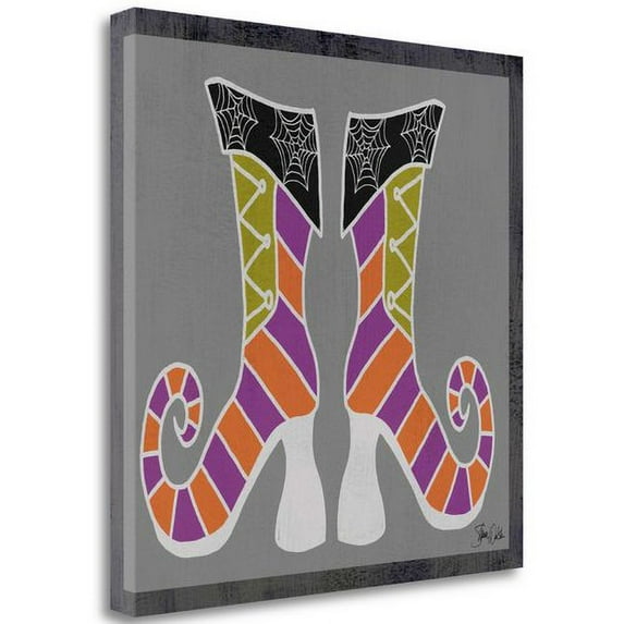 Tangletown Fine Art 'Good Witch Boots I' Graphic Art Print on Canvas