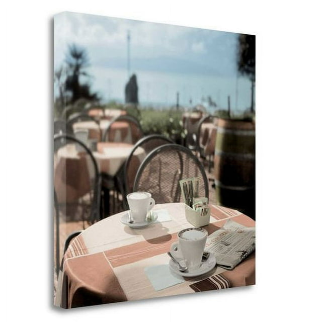 Tangletown Fine Art 'Gravedonna Caffe' Photographic Print on Wrapped Canvas