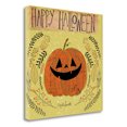 thumbnail image 1 of Tangletown Fine Art 'Happy Halloween' Graphic Art Print on Canvas, 1 of 2