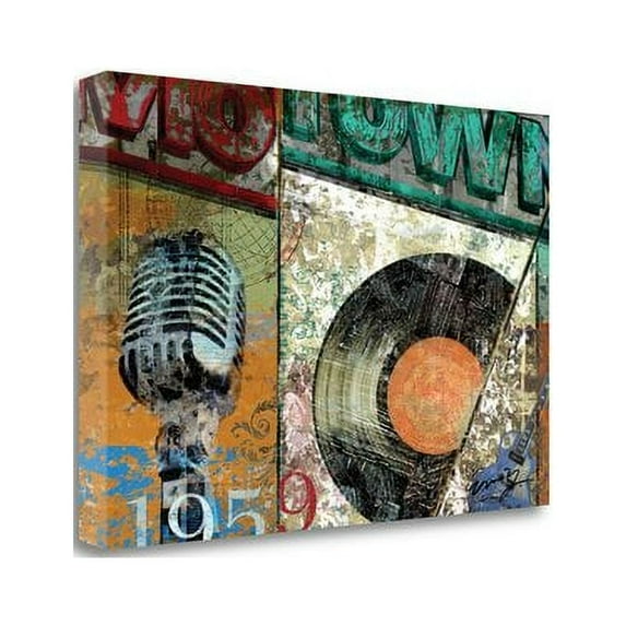 Tangletown Fine Art Hits Town 1959 By Eric Yang, Gallery Wrap Canvas 39 x 26