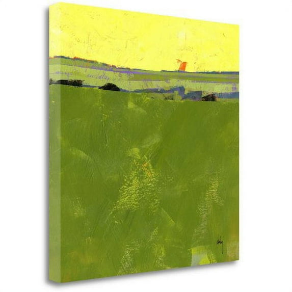 Tangletown Fine Art 'Hot Sky over Lazy Fields' Print on Wrapped Canvas