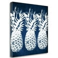 thumbnail image 1 of Tangletown Fine Art 'Indigo Pineapple' Graphic Art Print on Wrapped Canvas, 1 of 2