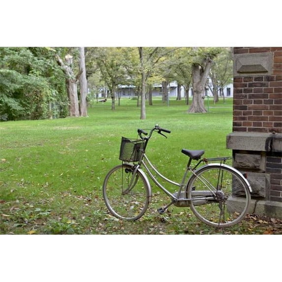 Tangletown Fine Art Japan Bicycle - 14 by Alan Blaustein Poster Frame - 26 x 40 x 1.5 in.