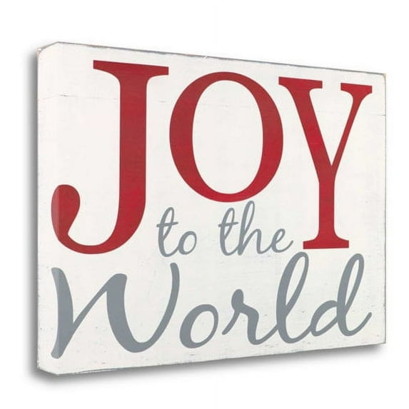 Tangletown Fine Art Joy the the World by Erin Deranja Poster Frame - 21 x 33 x 1.5 in.