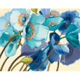 thumbnail image 1 of Tangletown Fine Art Le Pavots Bleu by Shirley Novak Poster Frame - 25 x 31 x 1.5 in., 1 of 2