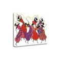 thumbnail image 1 of "Lead Dancer In Purple Gown" By Augusta Asberry, Giclee on Gallery Wrap Canvas, 1 of 2