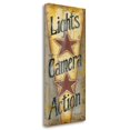 thumbnail image 1 of "Lights - Camera - Action" By Kim Lewis, Giclee Print on Gallery Wrap Canvas, 1 of 2