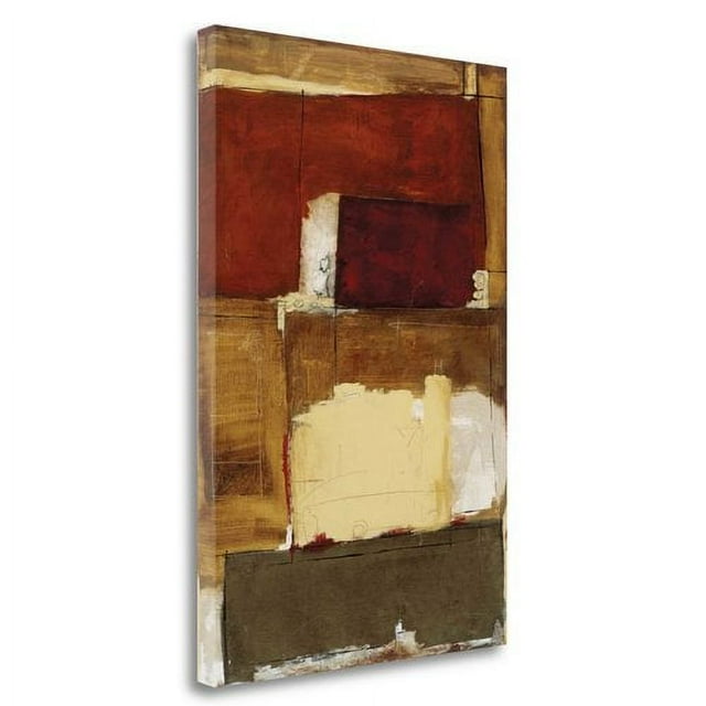 Tangletown Fine Art 'Linear Conversations I' by Marc Johnson Painting Print on Wrapped Canvas
