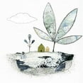 thumbnail image 1 of Tangletown Fine Art 'Litter Terrarium Houses' Graphic Art Print on Canvas, 1 of 2