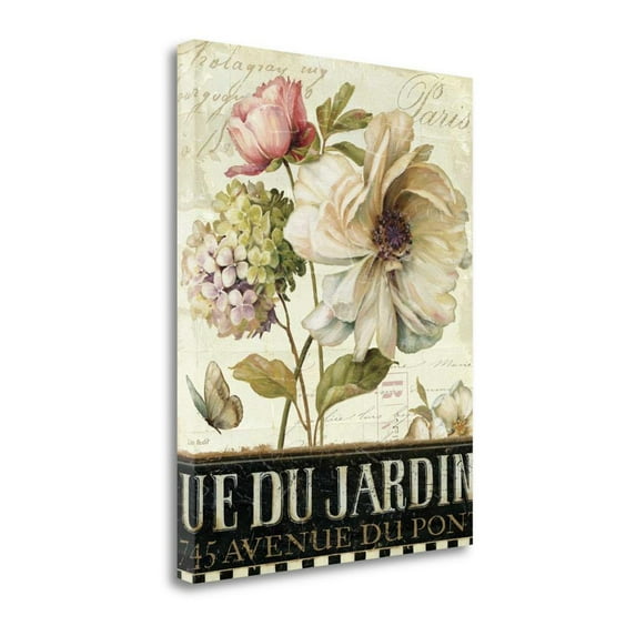 Tangletown Fine Art Marche De Fleurs II by Lisa Audit Poster Frame - 28 x 22 x 1.5 in.