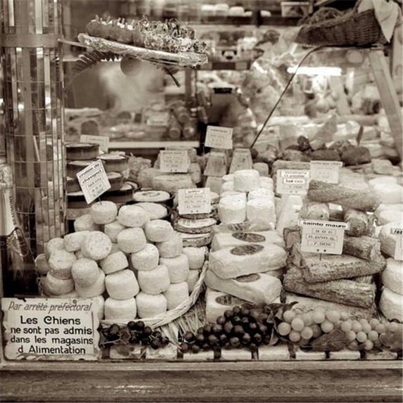 Tangletown Fine Art Marketplace - 9 By Alan Blaustein, Gallery Wrap Canvas 30 x 30