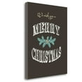 thumbnail image 1 of Tangletown Fine Art 'Merry Christmas Wish' Textual Art on Wrapped Canvas, 1 of 2