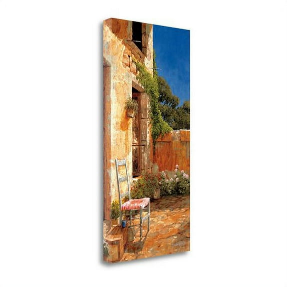 Tangletown Fine Art Morning Coffee By Gilles Archambault, Gallery Wrap Canvas 20 x 39