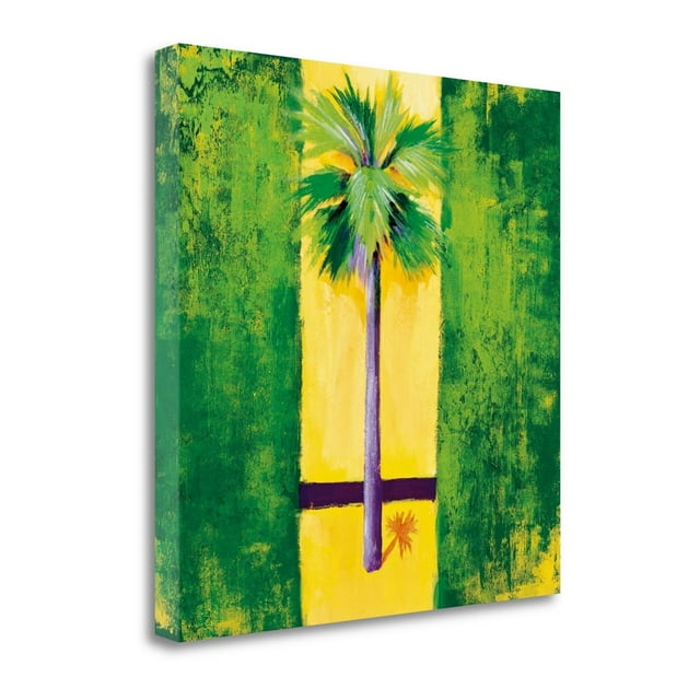 Tangletown Fine Art Neon Palm III by Liz Jardine Poster Frame - 26 x 26 x 1.5 in.