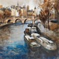 thumbnail image 1 of Tangletown Fine Art Notre-Dame Paris by Marti Bofarull Poster Frame - 20 x 20 x 1.5 in., 1 of 2