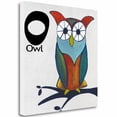 thumbnail image 1 of "O - Owl" By Shanni Welsh, Fine Art Giclee Print on Gallery Wrap Canvas, Ready to Hang, 1 of 1