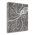 thumbnail image 1 of Tangletown Fine Art 'Octopus' Graphic Art Print on Wrapped Canvas, 1 of 2