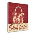 thumbnail image 1 of Tangletown Fine Art 'Ooh La La Purse II' Graphic Art Print on Canvas, 1 of 2