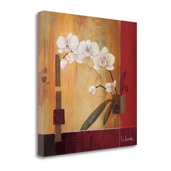 Tangletown Fine Art Orchid Lines II by Don Li-Leger Poster Frame - 35 x 35 x 1.5 in.