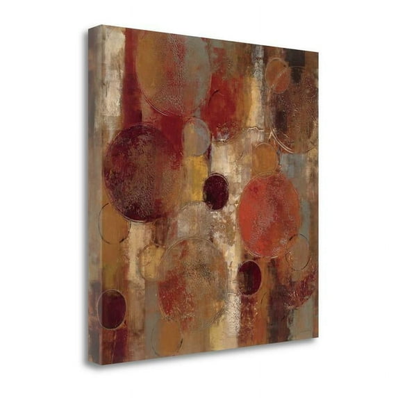 20"x20" Oriental Bazaar II By Silvia Vassileva Print on CanvasFabric Multi-Color