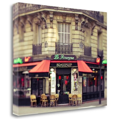Tangletown Fine Art 'Paris La Rouerge' Graphic Art Print on Wrapped Canvas