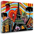 thumbnail image 1 of Tangletown Fine Art Paris Lamour By Lobo,  Gallery Wrap Canvas, 1 of 2