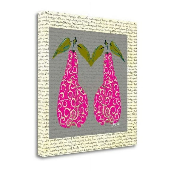 Tangletown Fine Art 'Perfect Pair Double' Graphic Art Print on Canvas
