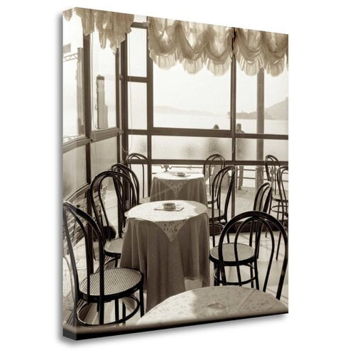 Tangletown Fine Art 'Piedmont Caffe - 1' Photographic Print on Wrapped Canvas