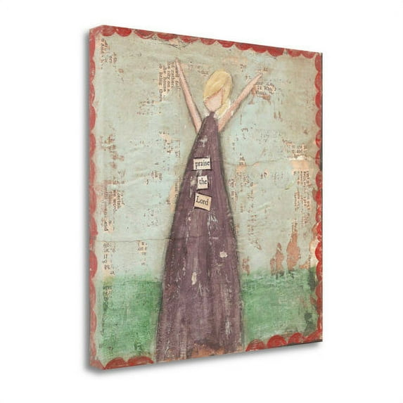 Tangletown Fine Art 'Praise the Lord' Graphic Art Print on Canvas