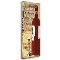 thumbnail image 1 of Tangletown Fine Art 'Red Wine' Graphic Art Print on Wrapped Canvas, 1 of 2