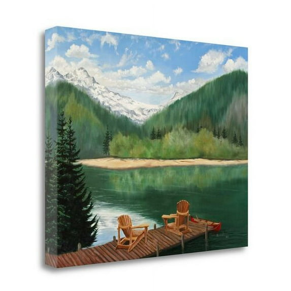 Tangletown Fine Art Retreat By Julie Peterson, Gallery Wrap Canvas 28 x 35