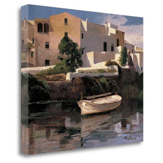 Tangletown Fine Art Rincon Del Puerto by Poch Romeu Poster Frame - 18 x 21 x 1.5 in.