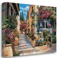 thumbnail image 1 of Tangletown Fine Art Riviera Stairs By Howard Behrens,  Gallery Wrap Canvas, 1 of 2
