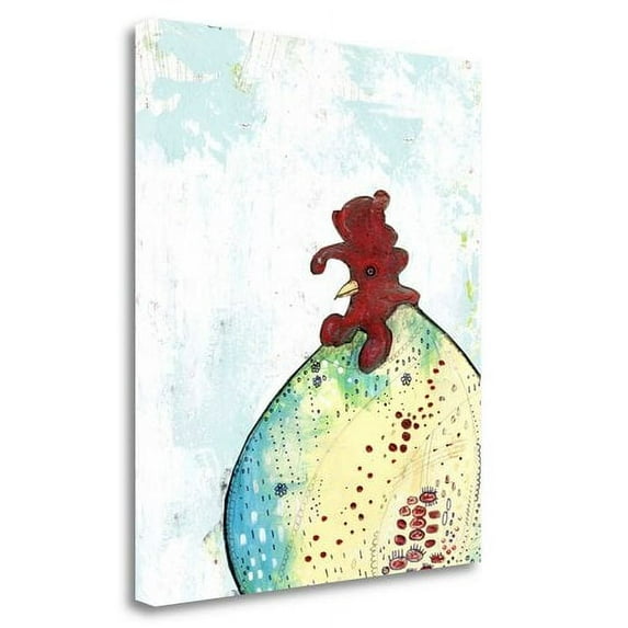 Tangletown Fine Art 'Rooster II' Graphic Art Print on Canvas