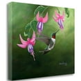 thumbnail image 1 of Tangletown Fine Art Rufous & Fuchsias by Julie Peterson Poster Frame - 21 x 26 x 1.5 in., 1 of 3