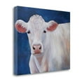 thumbnail image 1 of Tangletown Fine Art Snow the Charolais by Cheri Wollenberg Poster Frame - 20 x 25 x 1.5 in., 1 of 2