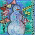 thumbnail image 1 of Tangletown Fine Art Snowman Love by Denise Braun Poster Frame - 35 x 35 x 1.5 in., 1 of 3
