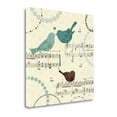 thumbnail image 1 of 20" x 20" Song Birds I By Veronique Charron - Print on Canvas Fabric Multi-Color, 1 of 2