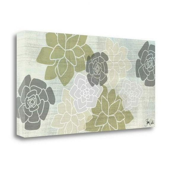 Tangletown Fine Art Succulents III by Shanni Welsh Poster Frame - 20 x 39 x 1.5 in.