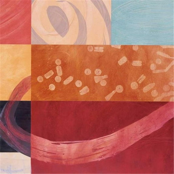 Tangletown Fine Art Synergistic Interchange I By Leslie Emery, Gallery Wrap Canvas 20 x 20