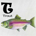 thumbnail image 1 of T - Trout By Shanni Welsh, 35" x 35" Fine Art Giclee Print on Gallery Wrap Canvas, Ready to Hang, 1 of 2