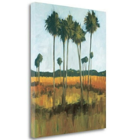 Tangletown Fine Art 'Tall Palms II' Print on Wrapped Canvas