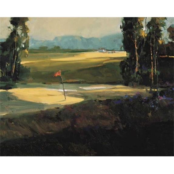 Tangletown Fine Art The 1St Tee by Ted Goerschner Poster Frame - 23 x 28 x 1.5 in.