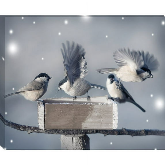 Tangletown Fine Art The Gathering by Vera Kuttelvaserova Stuchelova Framed Graphic Art on Wrapped Canvas