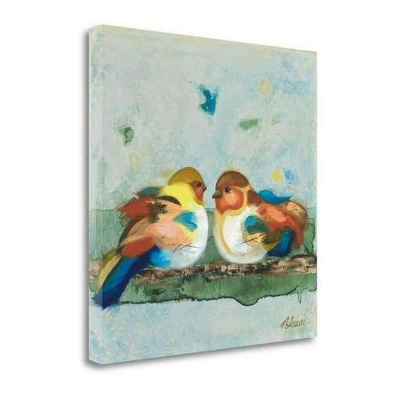 Tangletown Fine Art 'The One Who Sits Beside Me' Print on Wrapped Canvas