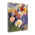 thumbnail image 1 of Tangletown Fine Art Tulips & Poppy Party by Shirley Novak Poster Frame - 25 x 25 x 1.5 in., 1 of 2