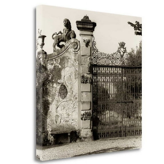Tangletown Fine Art 'Tuscan Gate' Photographic Print on Wrapped Canvas